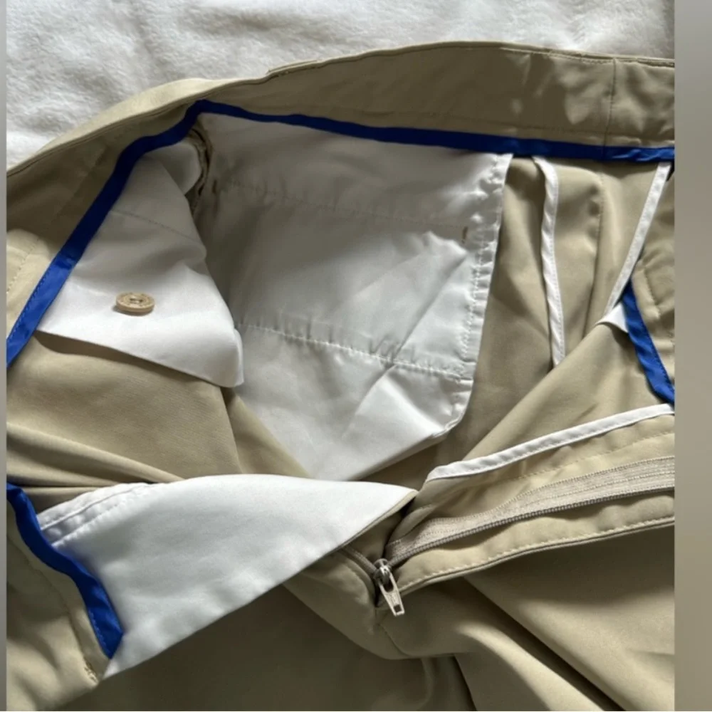 Bundle of 2 - Slazenger Tan Khaki Slazenger Men’s Golf Shorts Size 34
